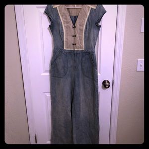 Free People Blue Women’s Jumpsuit/overalls SZ 4